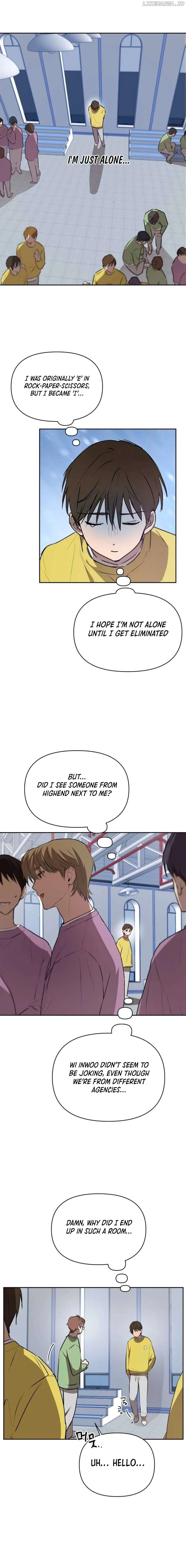 Exciting Male idol Survival Chapter 4 page 8