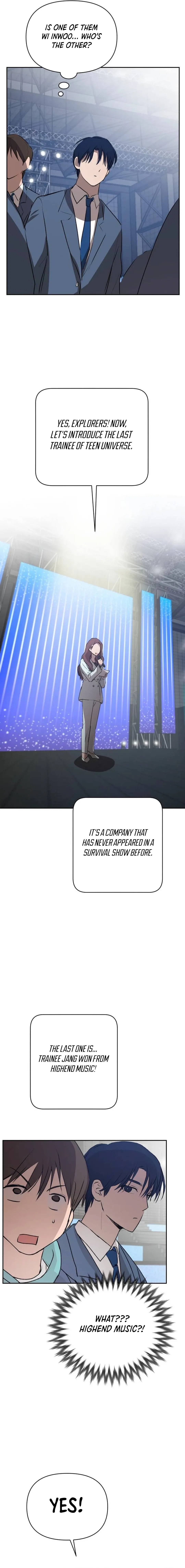 Exciting Male idol Survival Chapter 3 page 19