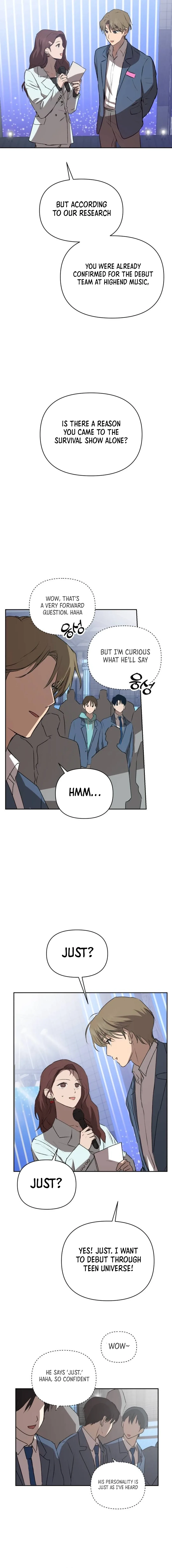 Exciting Male idol Survival Chapter 3 page 22
