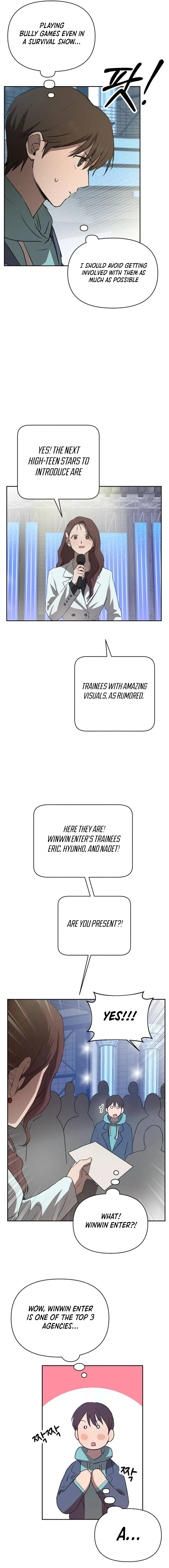 Exciting Male idol Survival Chapter 3 page 12