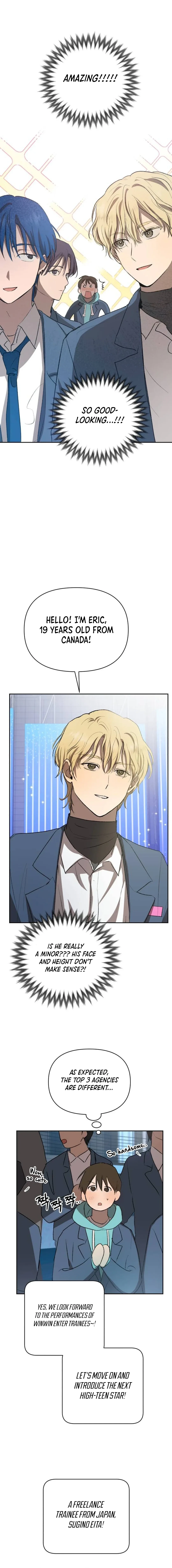 Exciting Male idol Survival Chapter 3 page 13