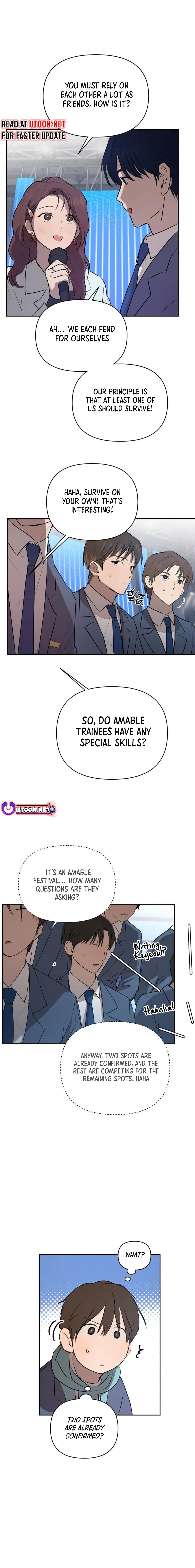 Exciting Male idol Survival Chapter 3 page 18