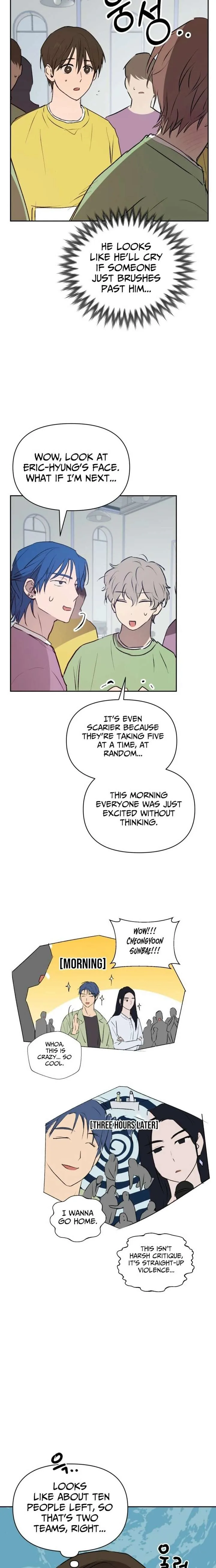 Exciting Male idol Survival Chapter 11 page 18