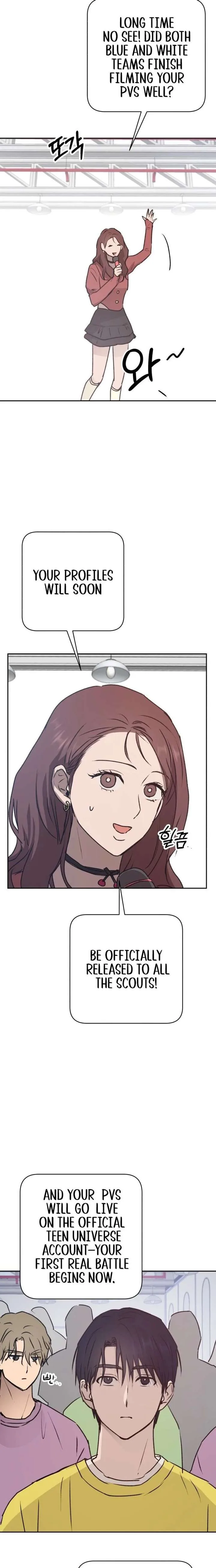 Exciting Male idol Survival Chapter 18 page 17