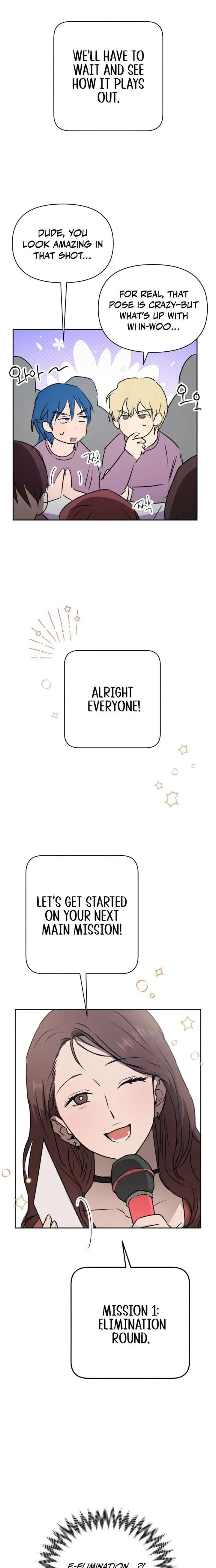 Exciting Male idol Survival Chapter 18 page 20