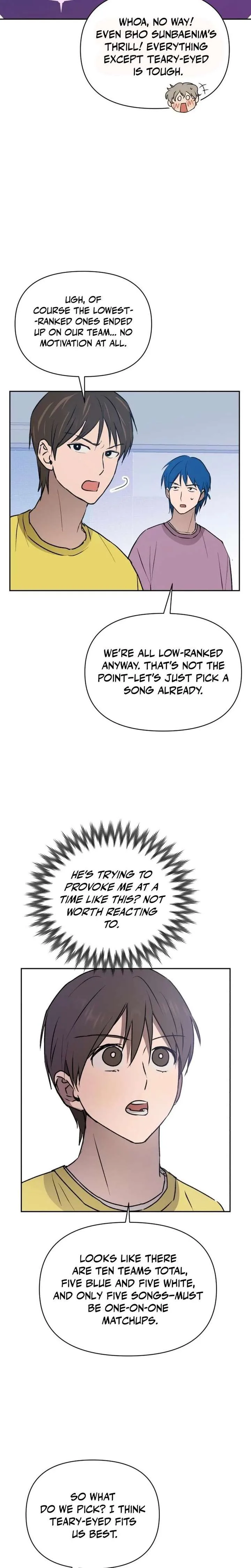 Exciting Male idol Survival Chapter 19 page 8