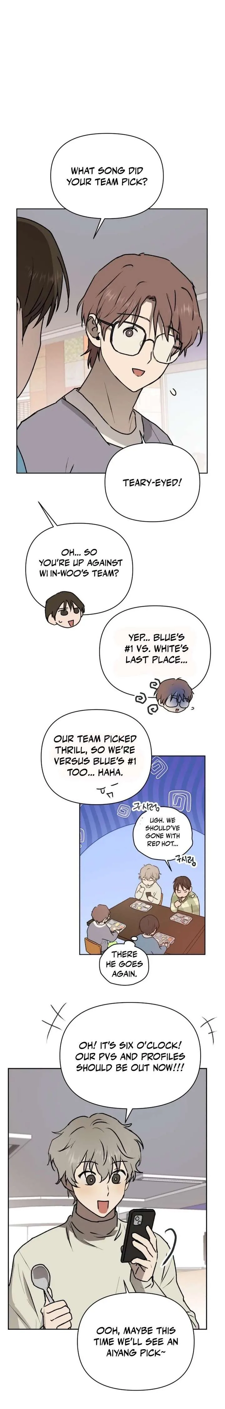 Exciting Male idol Survival Chapter 19 page 21