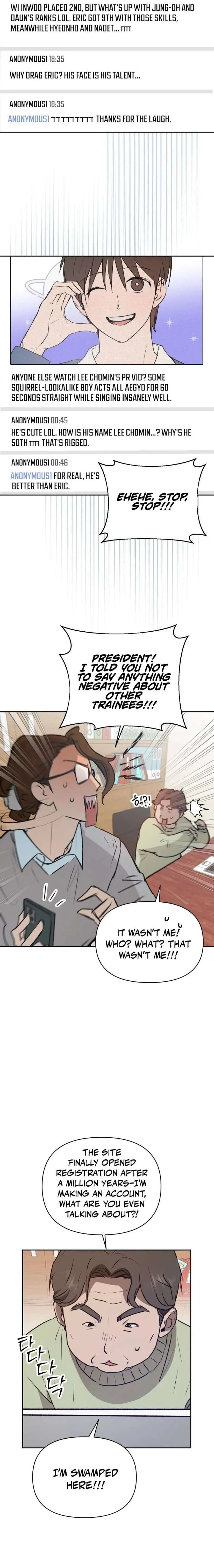 Exciting Male idol Survival Chapter 20 page 2