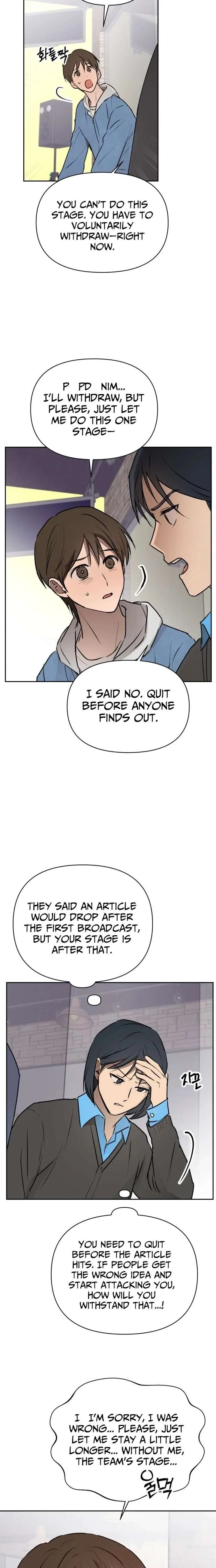 Exciting Male idol Survival Chapter 24 page 9