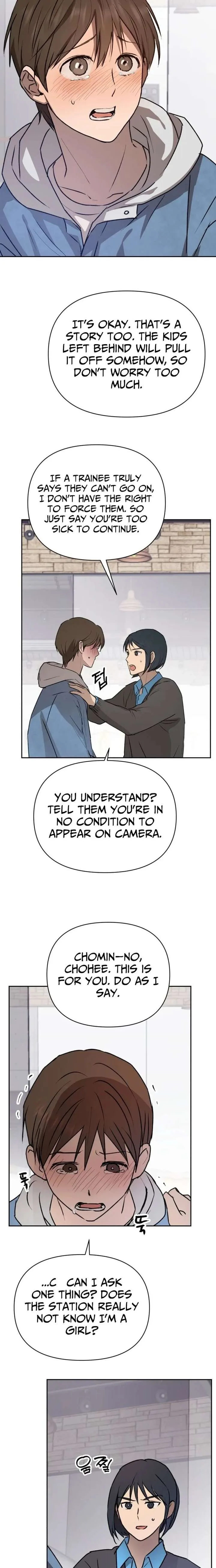 Exciting Male idol Survival Chapter 24 page 10