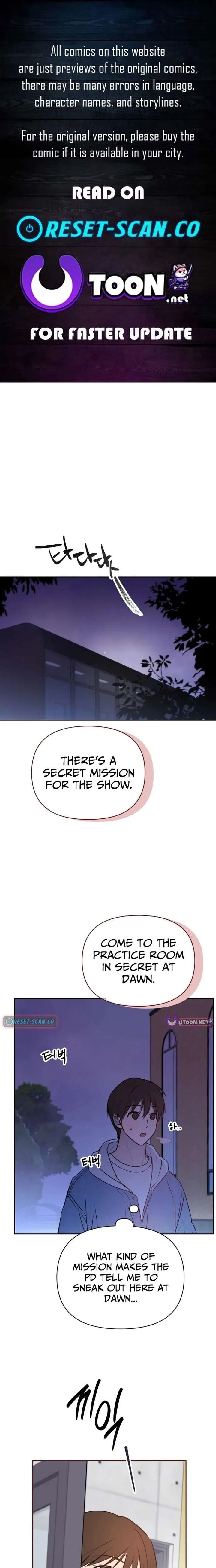 Exciting Male idol Survival Chapter 24 page 1