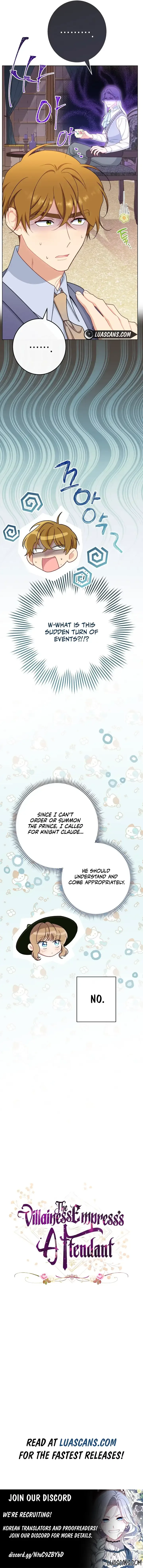 Exclusive maid of the evil empress Chapter 53 page 22