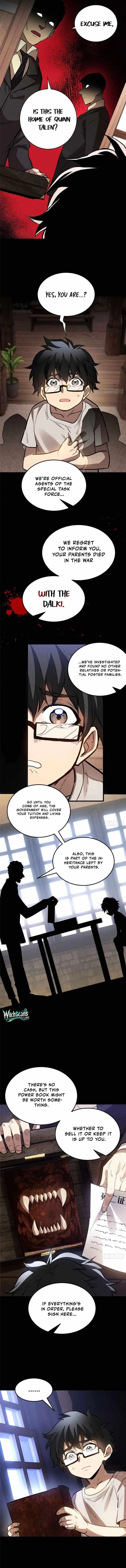 Extraordinary World?! Me… A Vampire?! Chapter 1 page 8