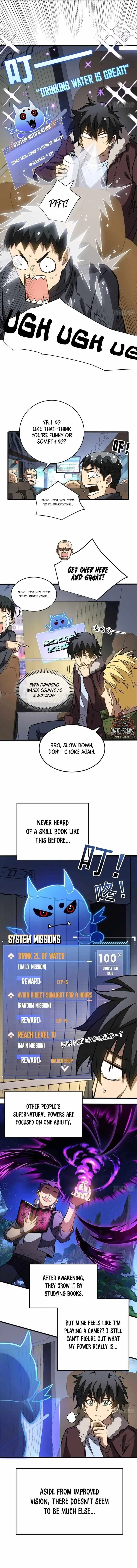 Extraordinary World?! Me… A Vampire?! Chapter 3 page 3