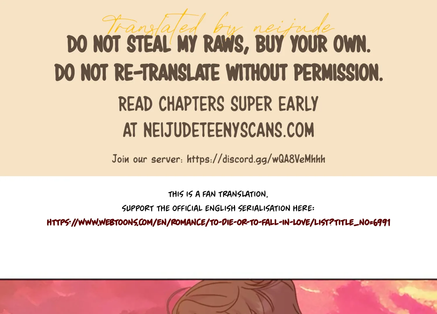 Fall in Love or Die Chapter 69 page 2