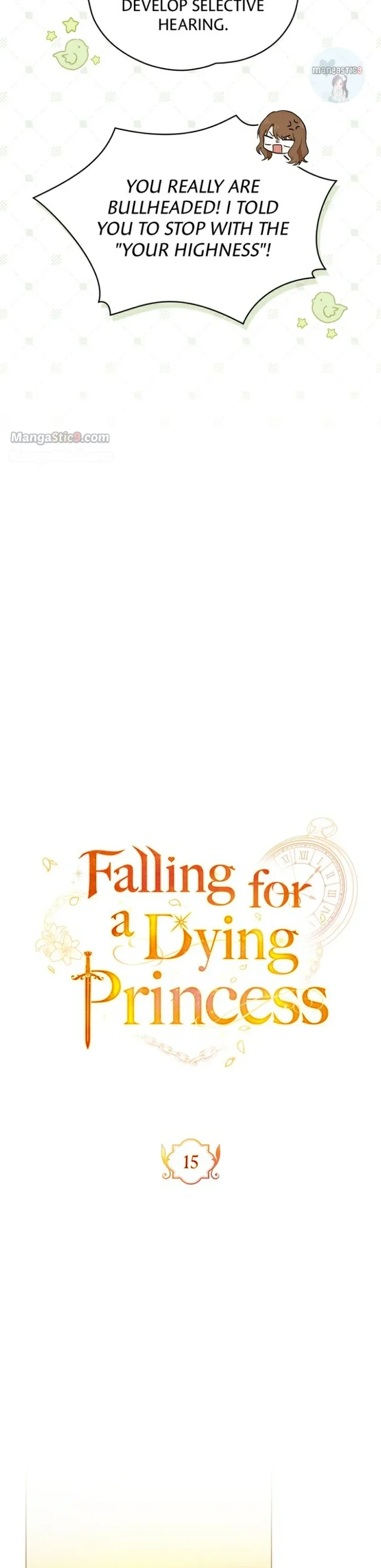 Falling for a Dying Princess Chapter 15 page 8