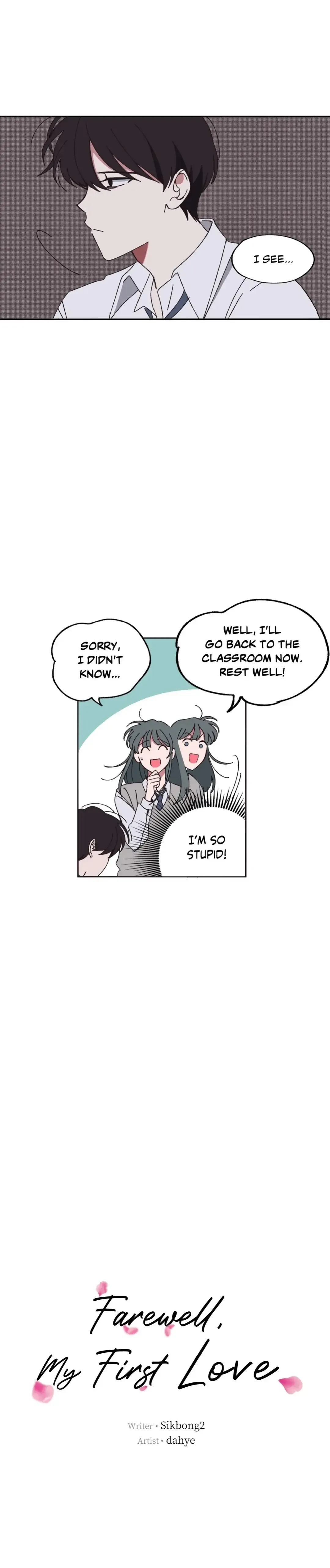 Farewell, My First Love Chapter 3 page 10