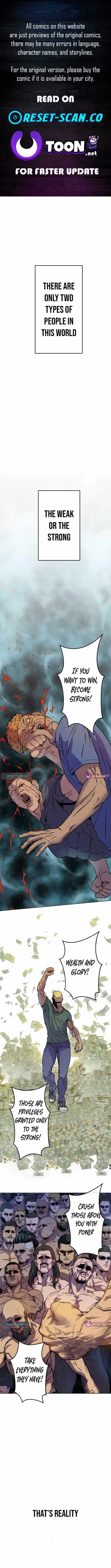 Fight Rankings: The Weakest Me Climbs the Fighting Strongest Rankings Just by Drawing Chapter 1 page 2