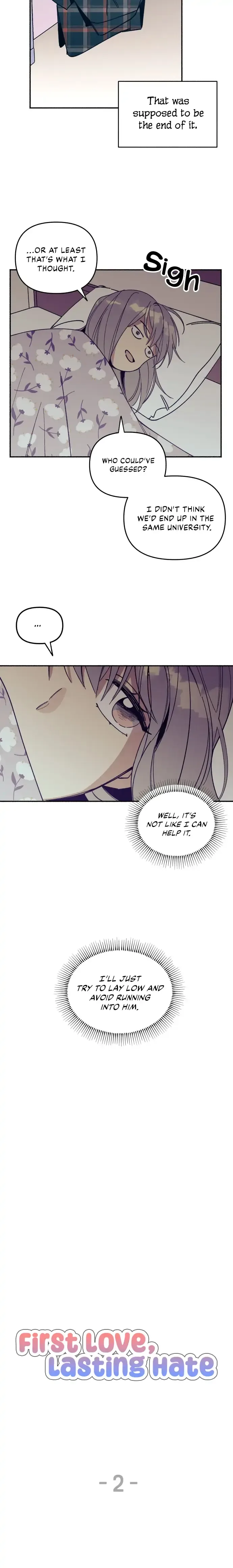 First Love, Lasting Hate Chapter 2 page 8