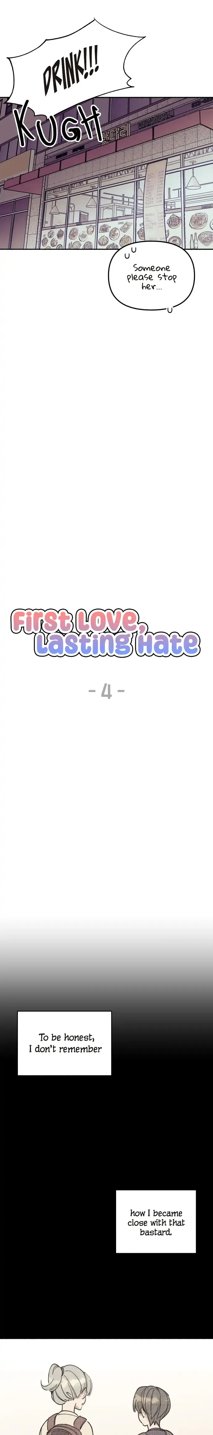 First Love, Lasting Hate Chapter 4 page 4