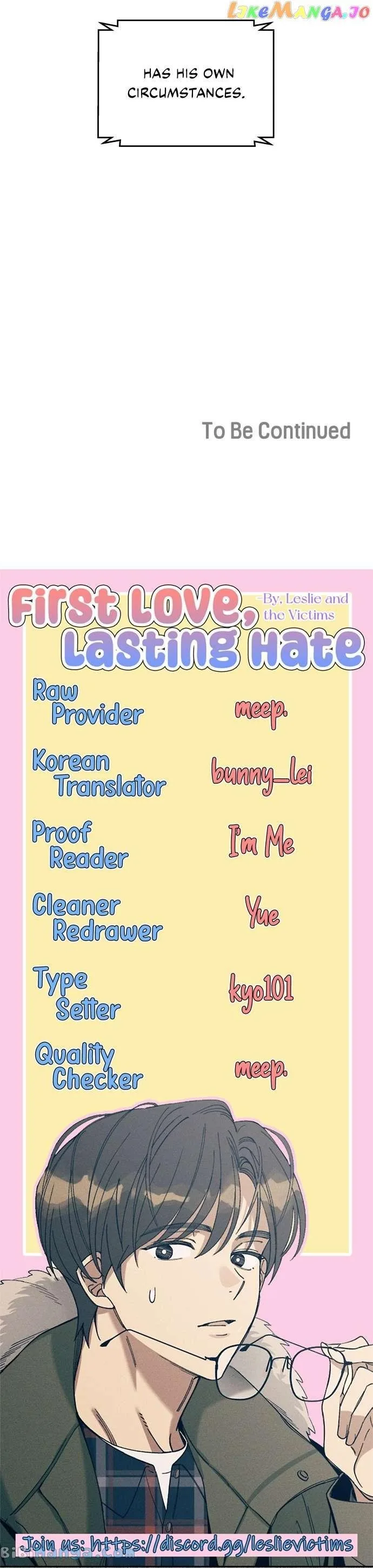 First Love, Lasting Hate Chapter 12 page 62