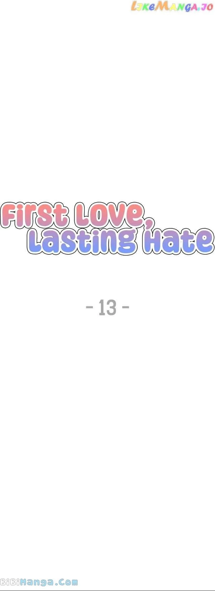 First Love, Lasting Hate Chapter 13 page 19