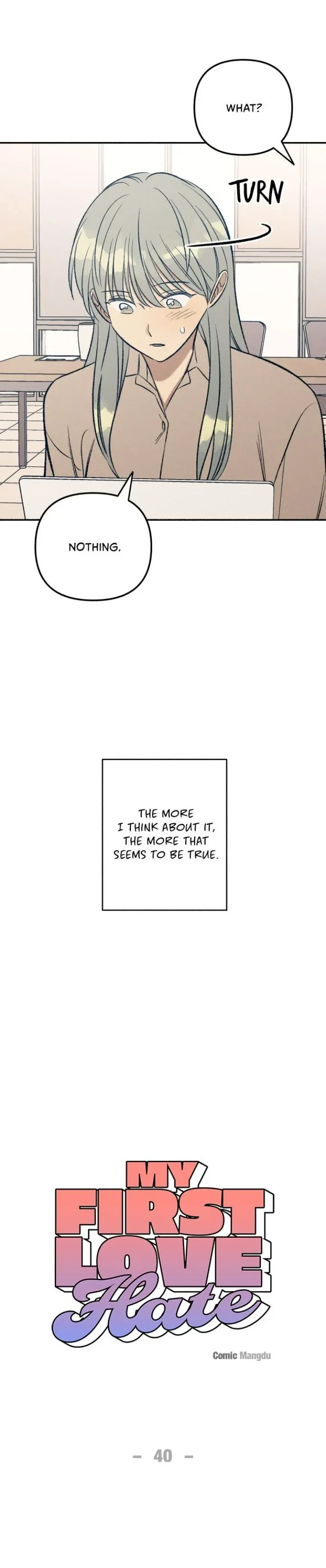 First Love, Lasting Hate Chapter 40 page 20