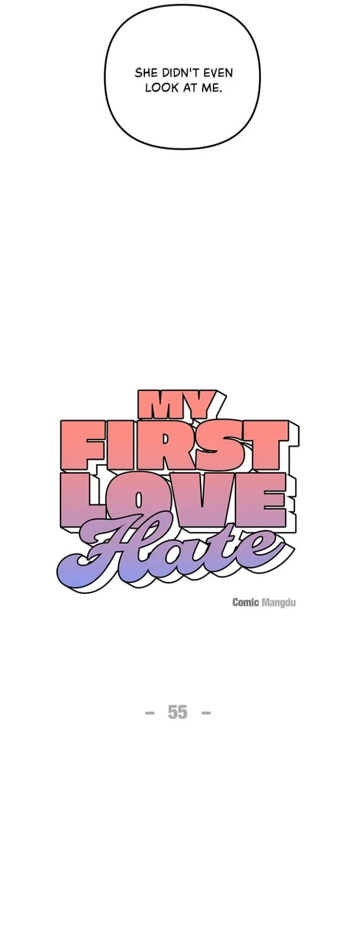 First Love, Lasting Hate Chapter 55 page 38