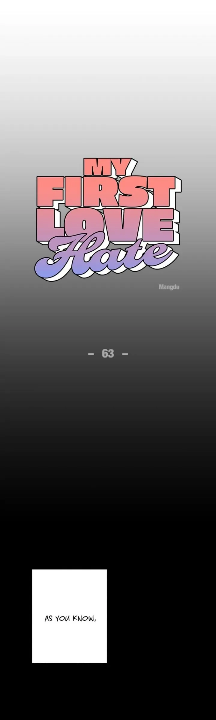 First Love, Lasting Hate Chapter 63 page 8