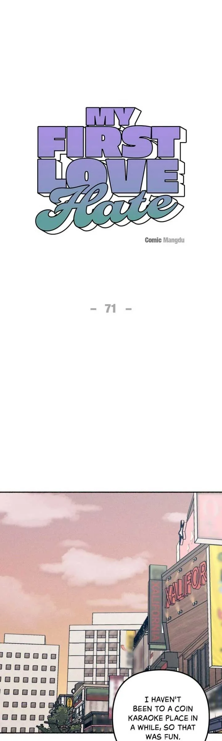 First Love, Lasting Hate Chapter 71 page 32