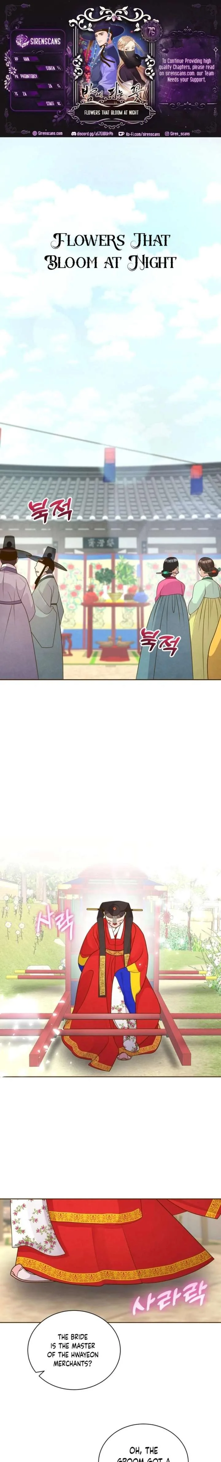 Flowers That Bloom at Night Chapter 76 page 1