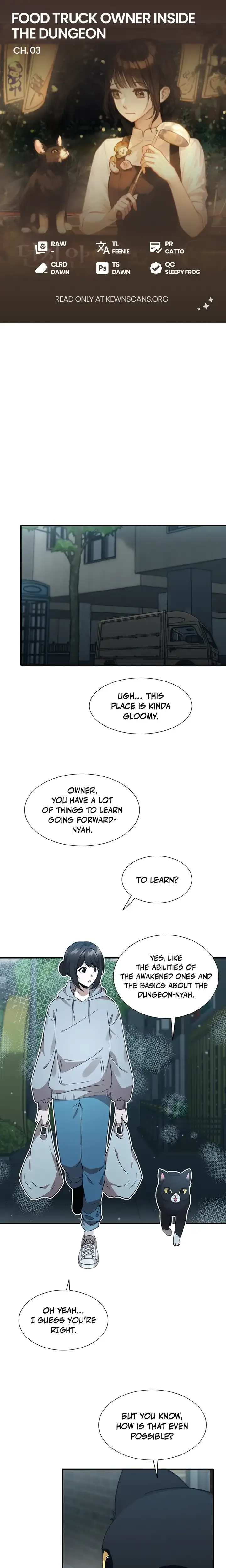 Food Truck Owner Inside the Dungeon Chapter 3 page 2