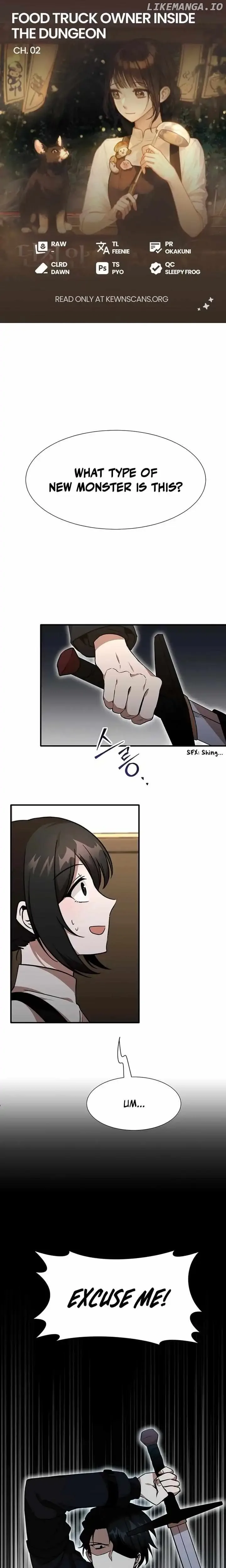 Food Truck Owner Inside the Dungeon Chapter 2 page 2