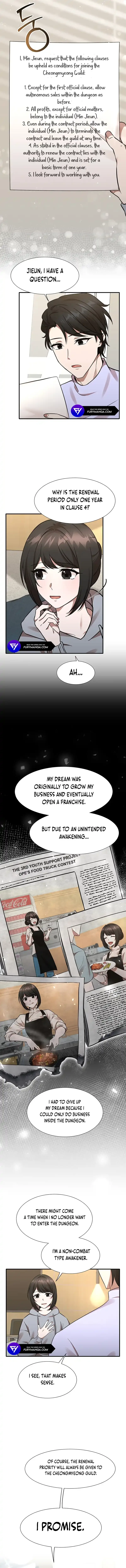 Food Truck Owner Inside the Dungeon Chapter 7 page 8
