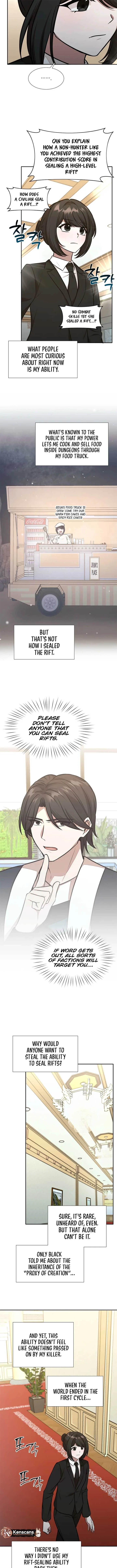 Food Truck Owner Inside the Dungeon Chapter 58 page 11