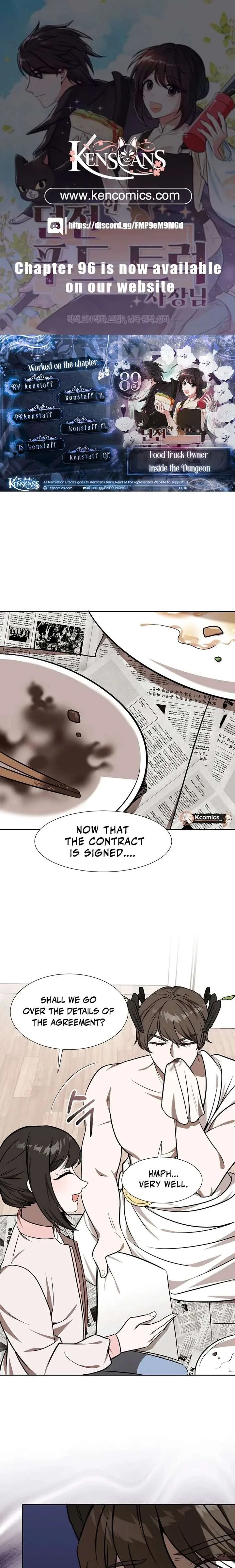 Food Truck Owner Inside the Dungeon Chapter 89 page 2