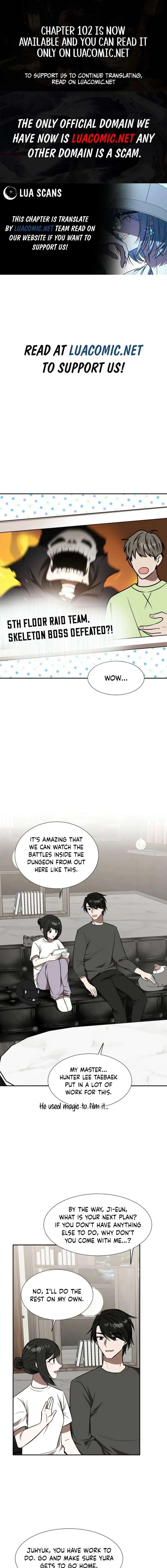Food Truck Owner Inside the Dungeon Chapter 96 page 1