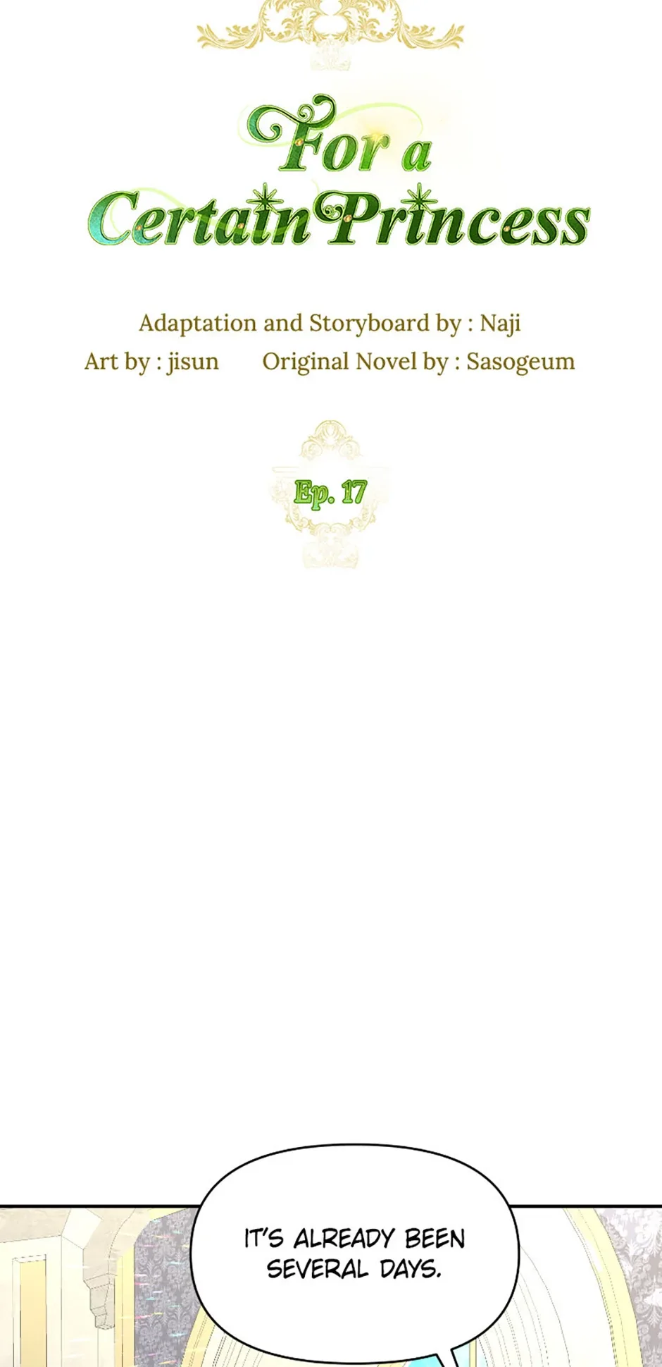 For a Certain Princess [Official] Chapter 17 page 21