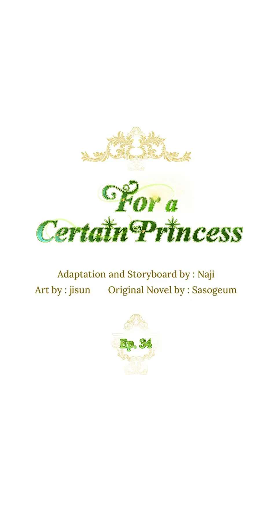 For a Certain Princess [Official] Chapter 34 page 37