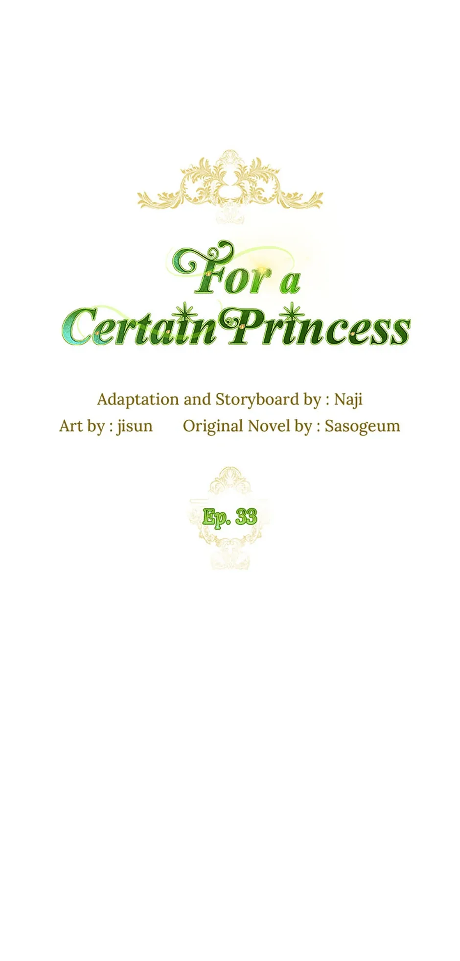 For a Certain Princess [Official] Chapter 33 page 38