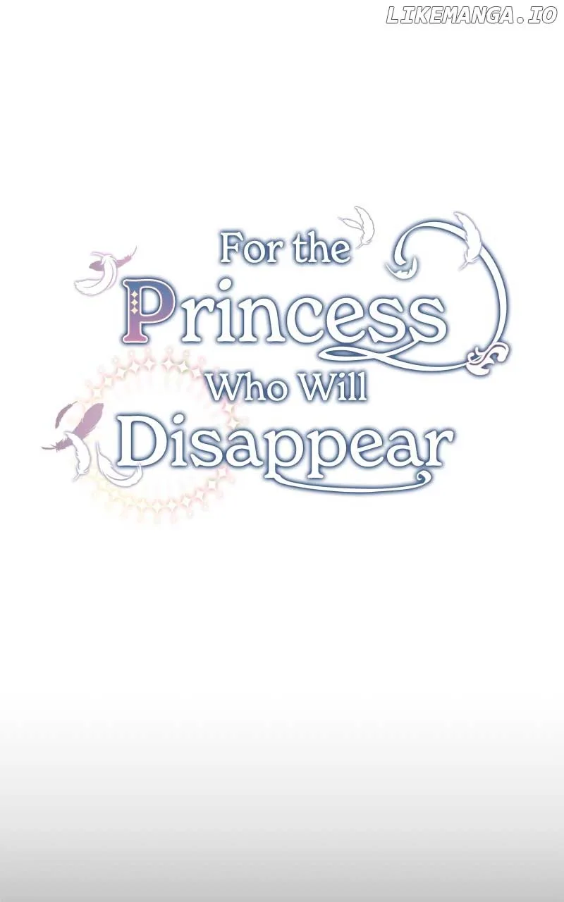 For The Princess Who Will Disappear Chapter 21 page 33