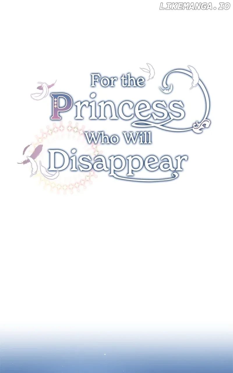 For The Princess Who Will Disappear Chapter 25 page 17