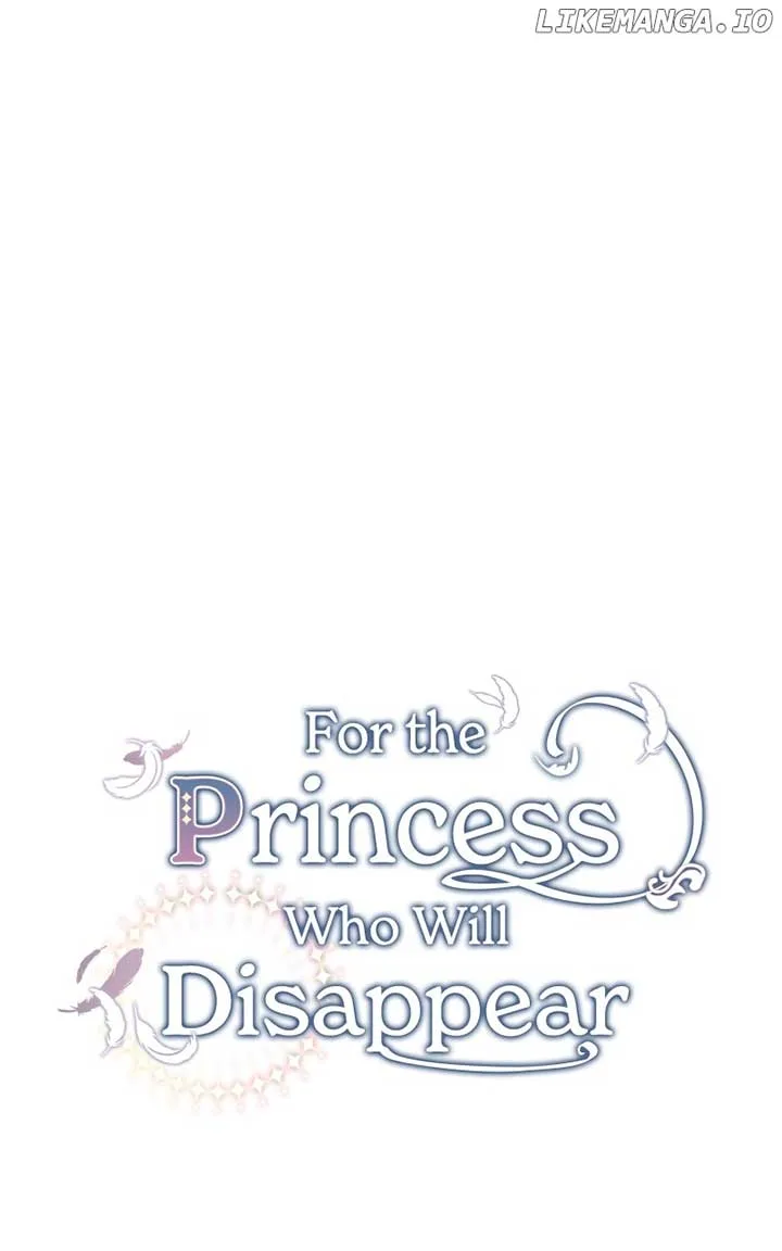 For The Princess Who Will Disappear Chapter 28 page 33