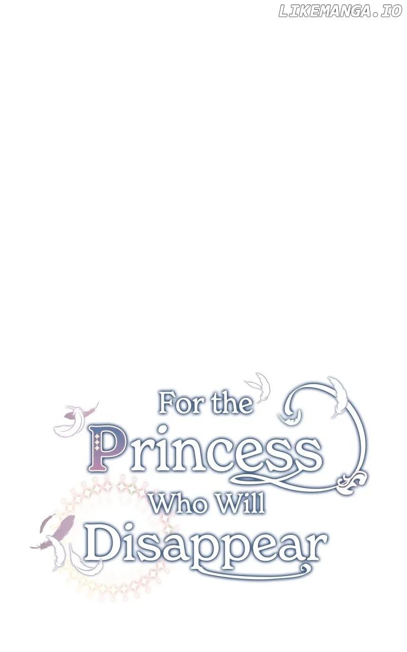 For The Princess Who Will Disappear Chapter 27 page 25