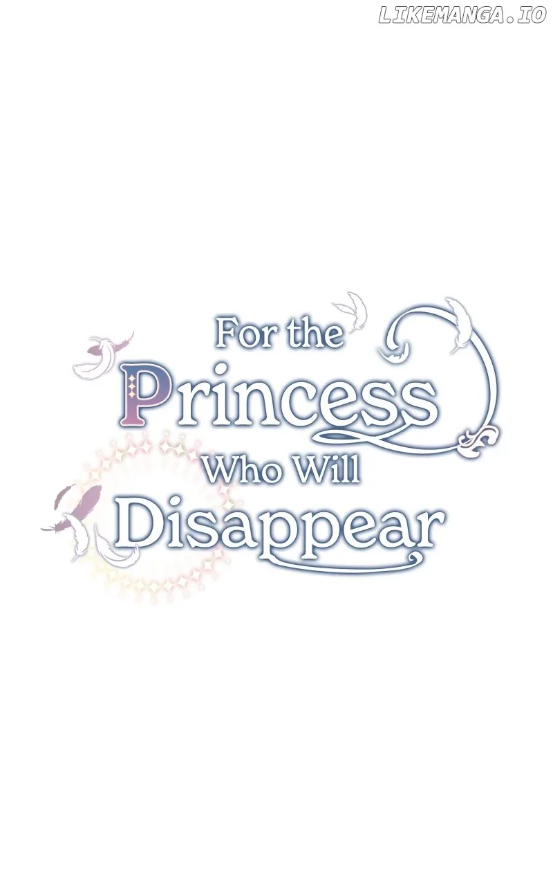 For The Princess Who Will Disappear Chapter 24 page 29
