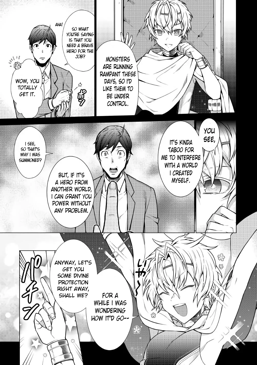 Chouetsu-sha To Natta Ossan wa My Pace ni Isekai wo Sansaku Suru Chapter 1.1 page 8
