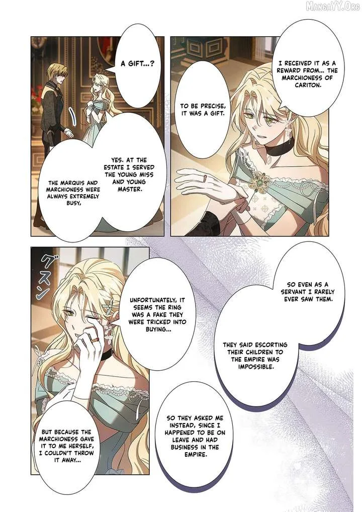 From a background character to the guardian of the marquess’s heir Chapter 32 page 35