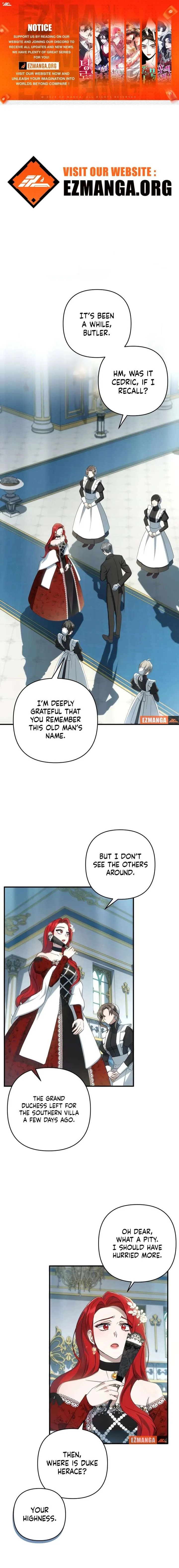 From a background character to the guardian of the marquess’s heir Chapter 42 page 1