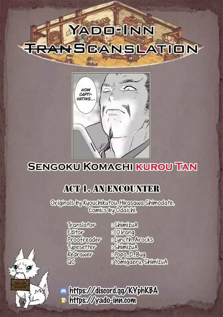 Sengoku Komachi Kuroutan: Noukou Giga Chapter 1 page 33