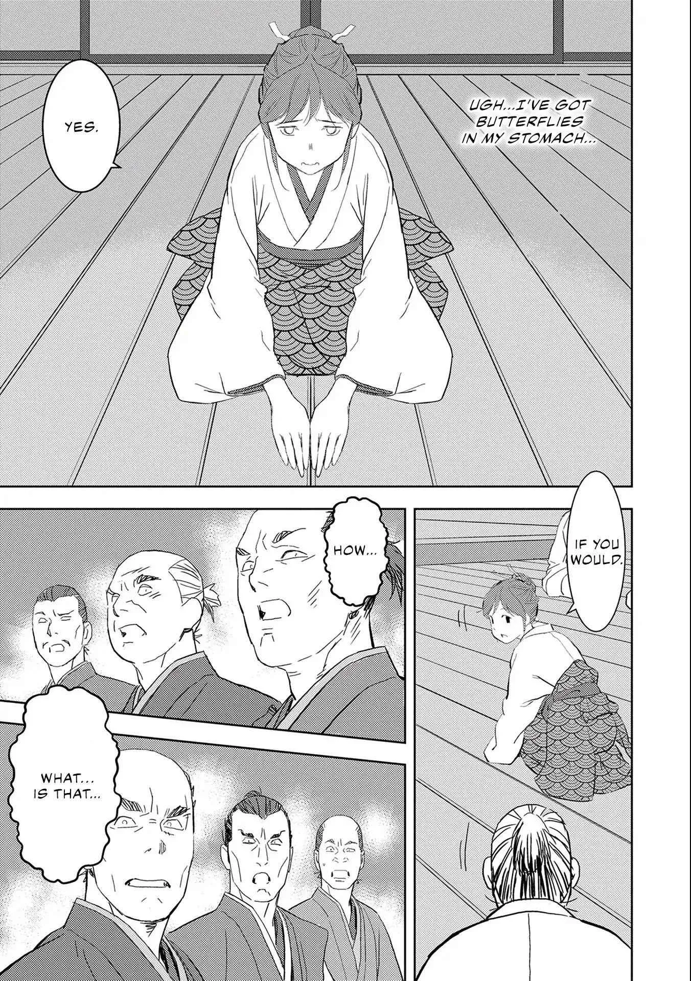 Sengoku Komachi Kuroutan: Noukou Giga Chapter 5 page 9